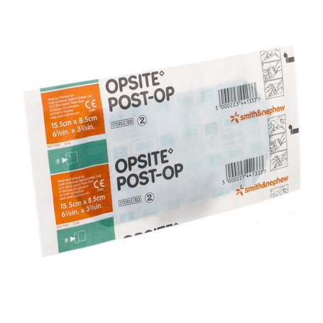Opsite Post-Op 15,5cmx 8,5cm 1st