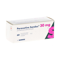 Paroxetine 30mg sandoz comp 60 x 30mg