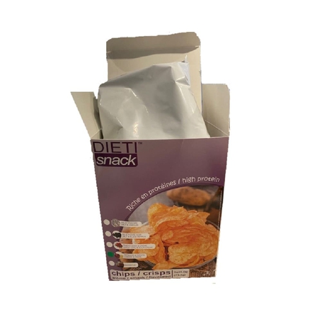 Dietisnack Chips fromage oignon 3x25g