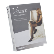 Veinax panty transparant 2 lang beige maat 3
