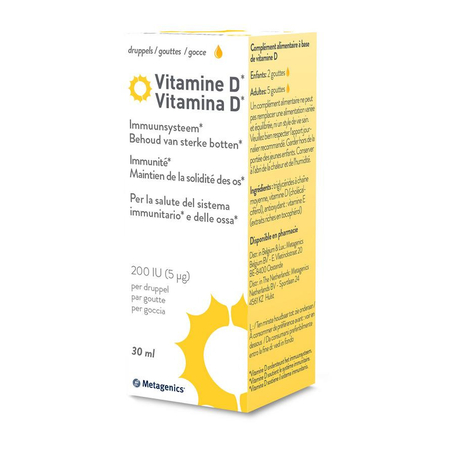 Vitamine d3 liquid 30ml 25777
