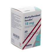 Methylfenidaat 18mg sandoz comp liberat prolong 30