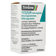 Trimbow 172/5/9mcg aerosol sol inhal. fl 1 (120d)