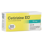 Cetirizine EG 20x10mg
