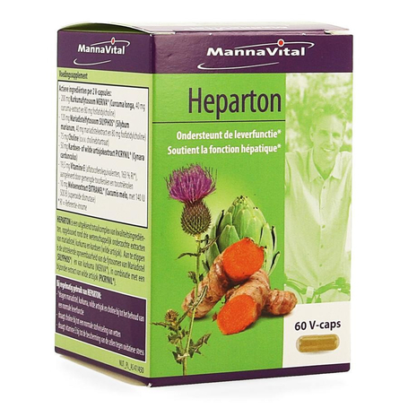 Mannavital heparton V-Capsules 60