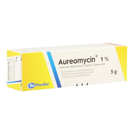 Aureomycine ung opht 1 x 5g 1%