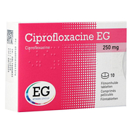 Ciprofloxacine eg 250mg comp 10x250mg