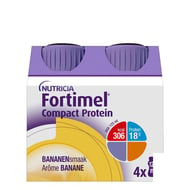Fortimel Compact Protein Banaan 125 ml 4st