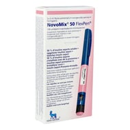 Novomix 50 flexpen susp inj stylo prerempli 5