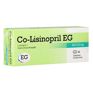 Co lisinopril eg 20/12,5 mg tabl 56