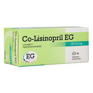 Co lisinopril eg 20/12,5 mg tabl 98