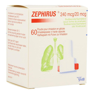 Zephirus 240mcg/20mcg pdr inhal. 60 gel + 1 inhal.