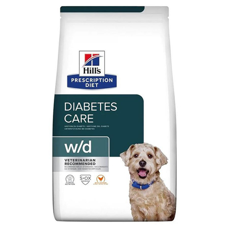 Prescription diet canine w/d 10kg
