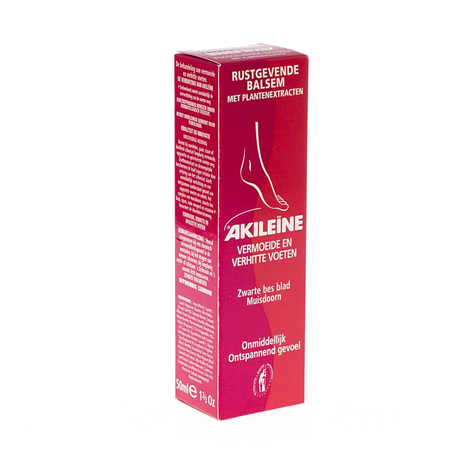 Akileine rouge baume reposant tube 50ml 101030