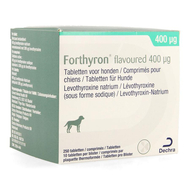 Forthyron flavoured 400mcg hond tabl 250