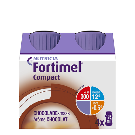 Fortimel Compact Chocolade 125ml 4st