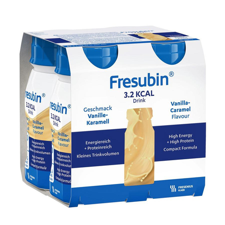 Fresubin 3.2 kcal drink vanille-caramel 4x125ml