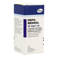 Depo-medrol vial 1 x 40mg/1ml