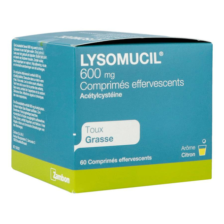 Lysomucil 600 bruistabl. 60 x 600mg