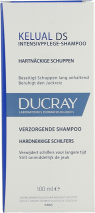 Ducray Kelual ds shampoo verzorgend hardnekkig roos 100ml