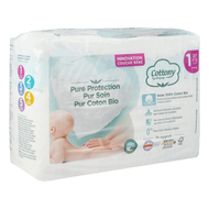Cottony baby diapers size 1 2,5kg 27
