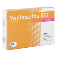 Venlafaxine eg 75 mg caps liberation prolonge 28