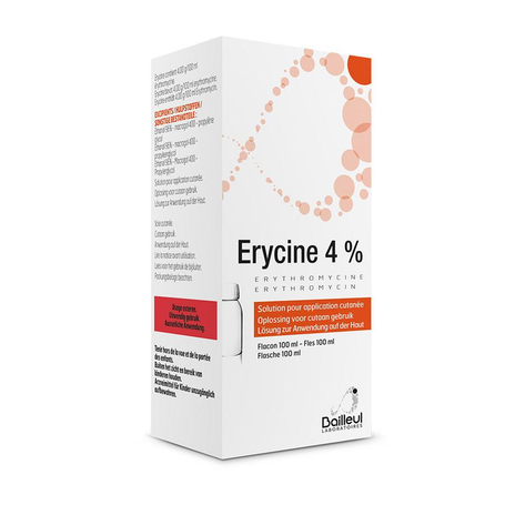 Erycine 4 % sol application cutanee 100ml