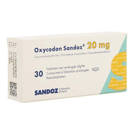 Oxycodon 20mg sandoz lib.prolongee 30