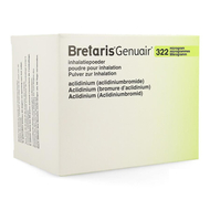 Bretaris genuair 322mcg poudre inhal 3x60 doses