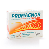 Promagnor Magnesium hoog gedoseerd 450mg capsules 30st