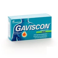 Gaviscon munt kauwtabletten 48 x 250mg
