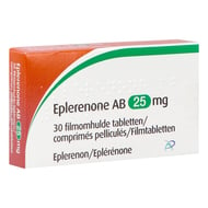 Eplerenone ab 25mg comp pell 30