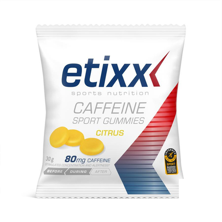Etixx caffeine sport gummies 12x30g
