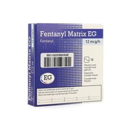 Fentanyl matrix eg 12,5ug empl transderm 10