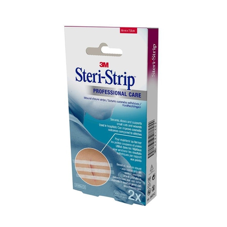 3M Steri-strip suture cutan. st 6x 75mm 2x 5pc