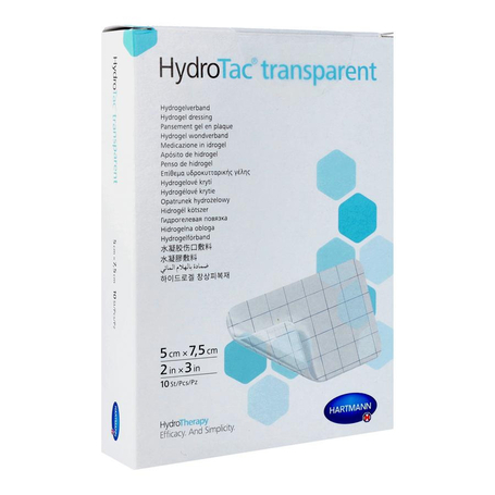 Hydrotac transparent 5,0x7,5cm 10 6859050 hartmann