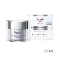 Eucerin Hyaluron-Filler +3x Effect Soin de Jour SPF 15 Peau Sèche Crème Anti-Rides & Anti-Âge Pot 50ml