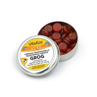 Vitaflor Grog traditionele formule honing pastillen 45g