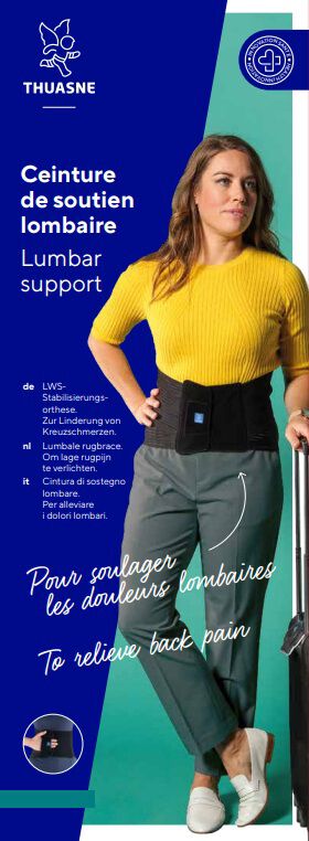 Ceinture de clearance soutien lombaire thuasne