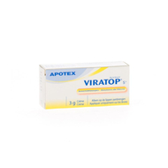 Viratop apotex 5 % creme 3g