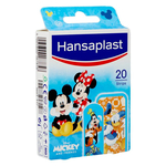 Hansaplast pansement mickey & friends strips 20pc