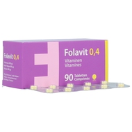 Folavit 0,4 tabletten 90st