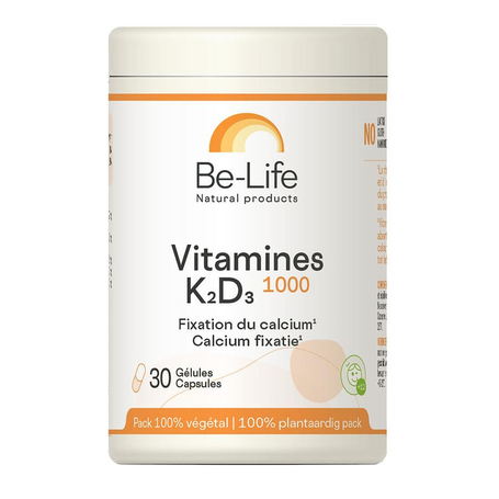 Be-Life Vitamines k2 d3 1000 30pc