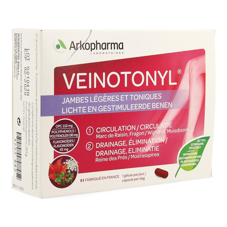 Veinotonyl caps 30