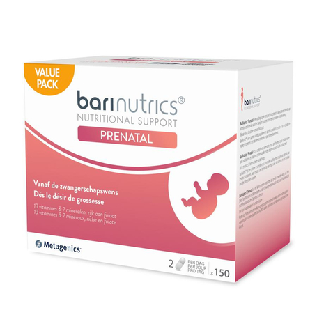 Barinutrics prenatal caps 150 metagenics