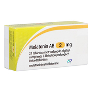 Melatonin ab 2mg verlengde afgifte comp 21