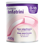 Infatrini volledige zuigelingenvoeding in poedervorm 0-18 maanden pot 400g