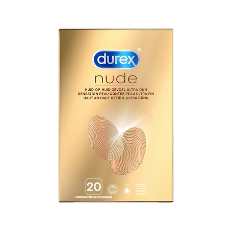 Durex nude condooms 20 stuks