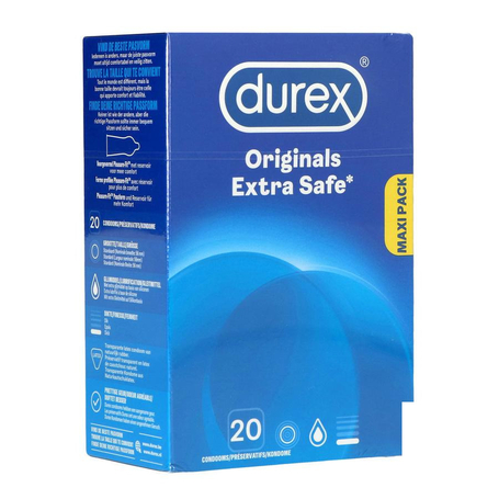 Durex extra safe preservatifs 20