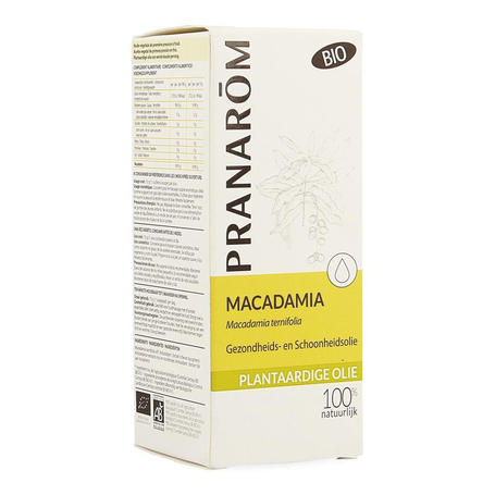Pranarom Huile Végétale Macadamia  50ml